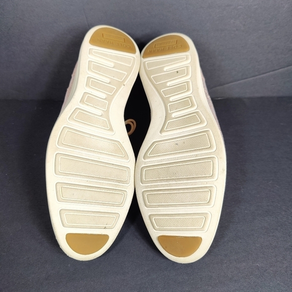 Cole Haan Grand OS Wingtip Casual Dress Sneaker Rose Gold Shimmer Women's Sz 6B - Picture 8 of 9